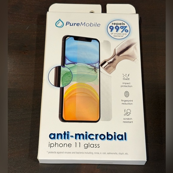 Vivitar Other - PureMobile Anti-Microbial iPhone 11 Screen Protector